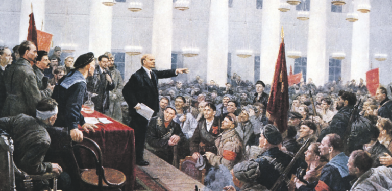 Bolschewisten im Parlament 