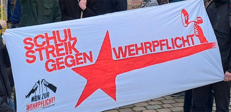 Anti-Wehrpflicht-Bewegung: Repression durch Schulleitung in Schleswig-Holstein